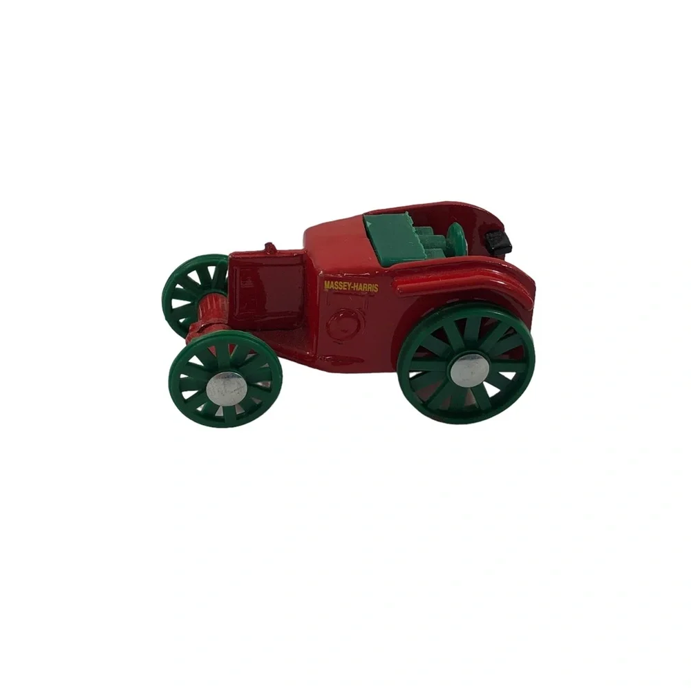 Vintage Mini Die-cast Steel Wheel Massy Harris Car.